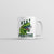 Stay Positive T-Rex Attack Coffee Mug