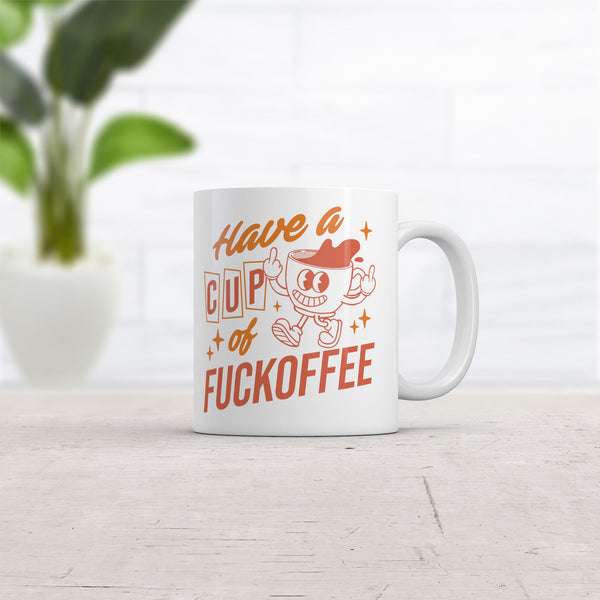 Enjoy a Cup of 'F*ckoffee' Mug