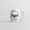 2025 Mug: Proudly Promoted to Papa