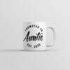 Auntie Status: Promoted 2025 Mug