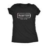  1%25 Battery Womens T Shirt 
