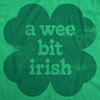  A Wee Bit Irish Womens T Shirt 