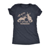  All Of The Otter Reindeer Womens T Shirt 