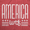  America Wtf Womens T Shirt 