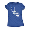  American Flag California Womens T Shirt 