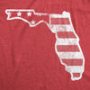 American Flag Florida Womens T Shirt 