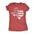  American Flag Texas Womens T Shirt 