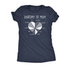  Anatomy Of Mom Womens T Shirt 