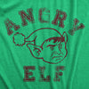 Angry Elf Womens T Shirt 