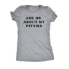  Ask Me About My Pitties Womens T Shirt 