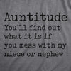 Auntitude Womens T Shirt 