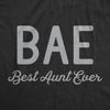  Bae Best Aunt Ever Womens T Shirt 