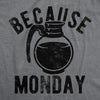  Because Monday Womens T Shirt 
