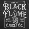  Black Flame Candle Co Womens T Shirt 