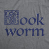  Book Worm Womens T Shirt 