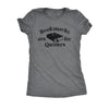  Bookmarks Are For Quitters Womens T Shirt 