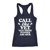 Call The Vet Cuz These Puppies Are Sick Womens Tank Top