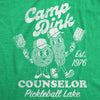 Camp Dink Counselor Pickleball Lake Womens T Shirt 