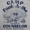  Camp Fook A Me Womens T Shirt 