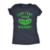  Can I Eat Your Pickle Please Womens T Shirt 