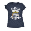  Captain Awesome Womens T Shirt 