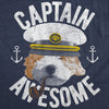  Captain Awesome Womens T Shirt 