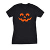  Cartoon Eyes Pumpkin Face Womens T Shirt 