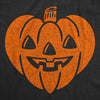  Carved Pumpkin Heart Womens T Shirt 