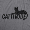  Catitude Womens T Shirt 
