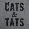  Cats And Tats Womens T Shirt 