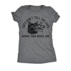  Cats Dont Tell The Cops Where Your Drugs Are Womens T Shirt 