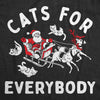  Cats For Everybody Womens T Shirt 