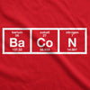  Chemistry Of Bacon Womens T Shirt 