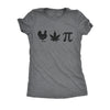  Chicken Pot Pi Womens T Shirt 