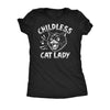  Childless Cat Lady Womens T Shirt 