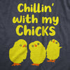  Chillin With My Chicks Womens T Shirt 