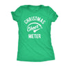  Christmas Cheer Meter Womens T Shirt 