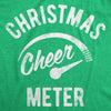  Christmas Cheer Meter Womens T Shirt 