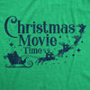  Christmas Movie Time Womens T Shirt 