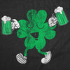  Clover Drinking Womens T Shirt 