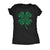  Clover Made Of Pot Leaves Womens T Shirt 