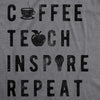  Coffee Teach Inspire Repeat Womens T Shirt 