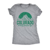  Colorado Get Rocky Mountain High Womens T Shirt 