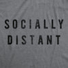  Coronavirus Socially Distant Quarantine Covid 19 Womens T Shirt 
