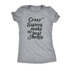 Crazy Sisters Make The Best Aunts Womens T Shirt 