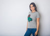  Dachshund In Christmas Sweater Womens T Shirt 