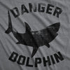  Danger Dolphin Womens T Shirt 