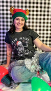  Dead Inside But Its Christmas Womens T Shirt 