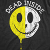  Dead Inside Smile Womens T Shirt 