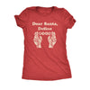  Dear Santa Define Good Womens T Shirt 
